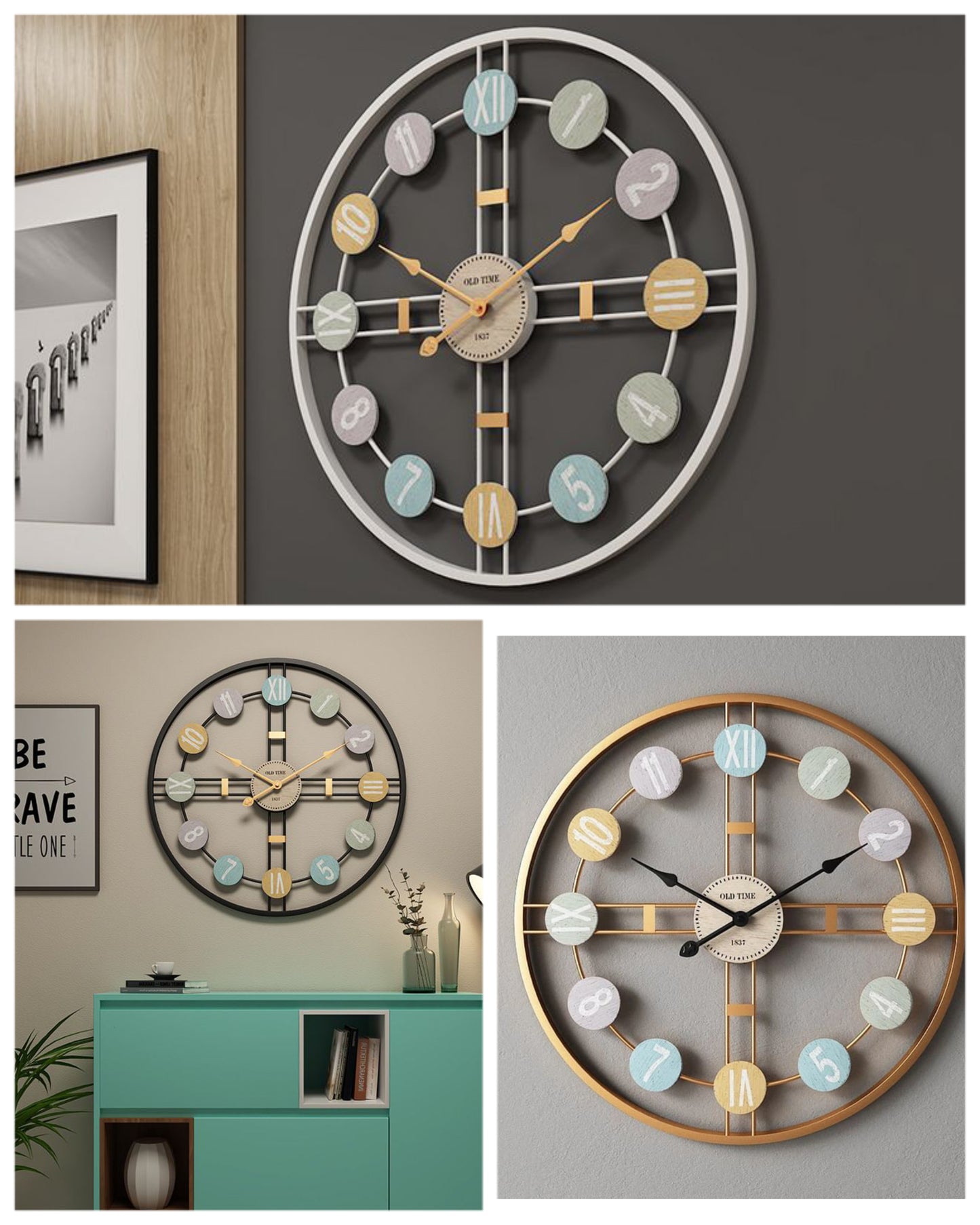 Numeric wall clock