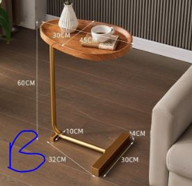 Corner coffee table