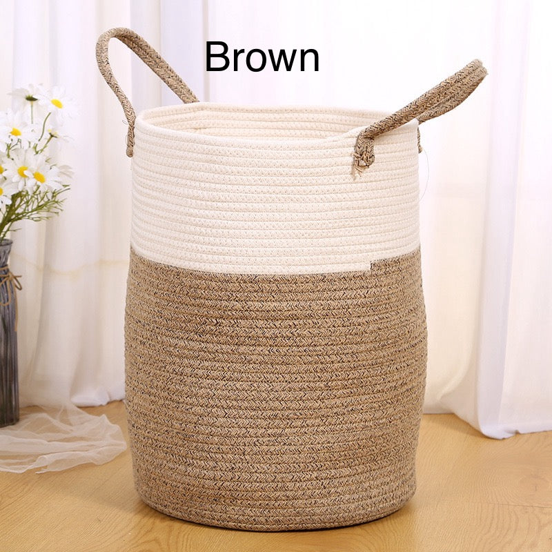 Woven storage bag