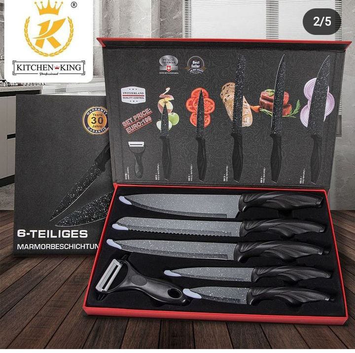 swiss style knives set