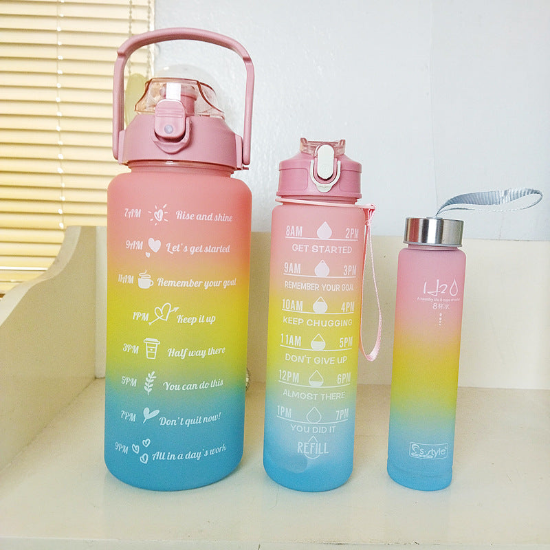 MOTIVATIONAL 3 SET WATER BOTTLE