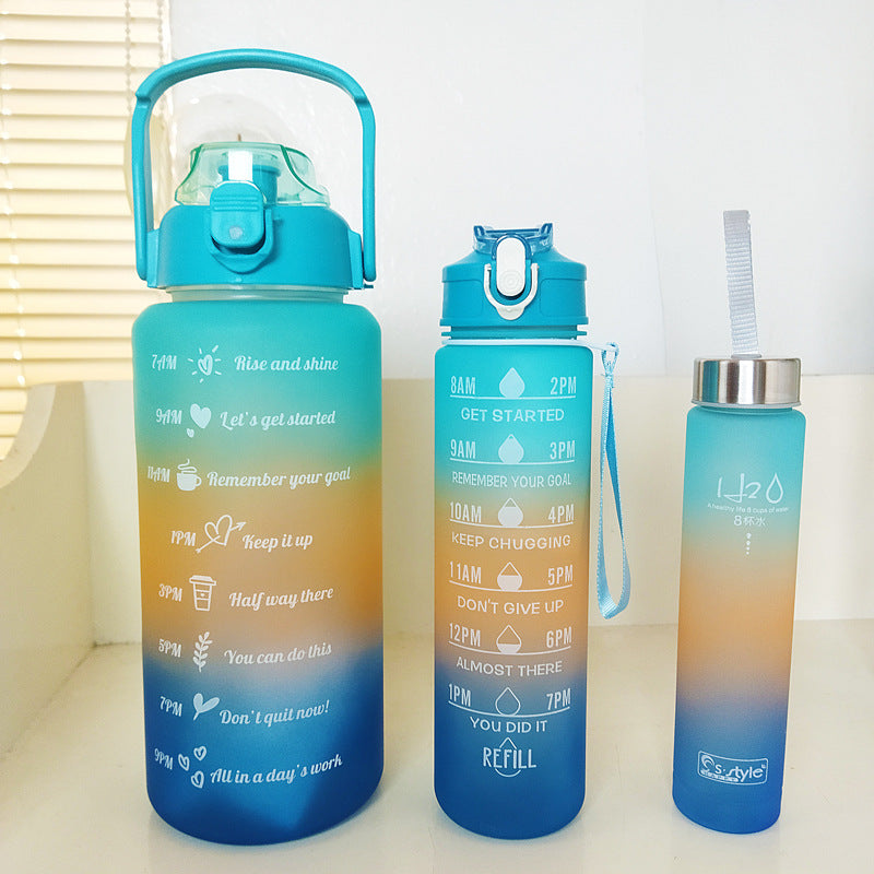 MOTIVATIONAL 3 SET WATER BOTTLE