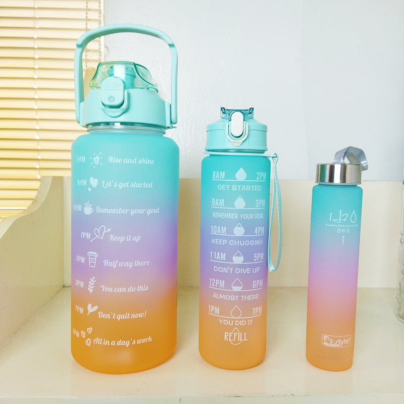 MOTIVATIONAL 3 SET WATER BOTTLE