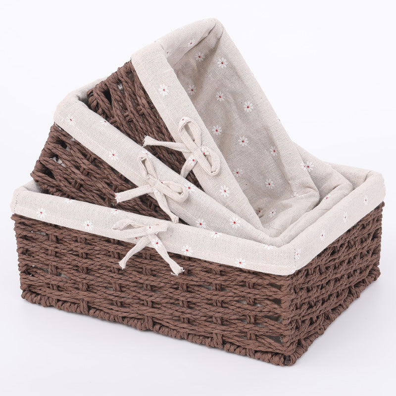 Paper Linen Storage Basket