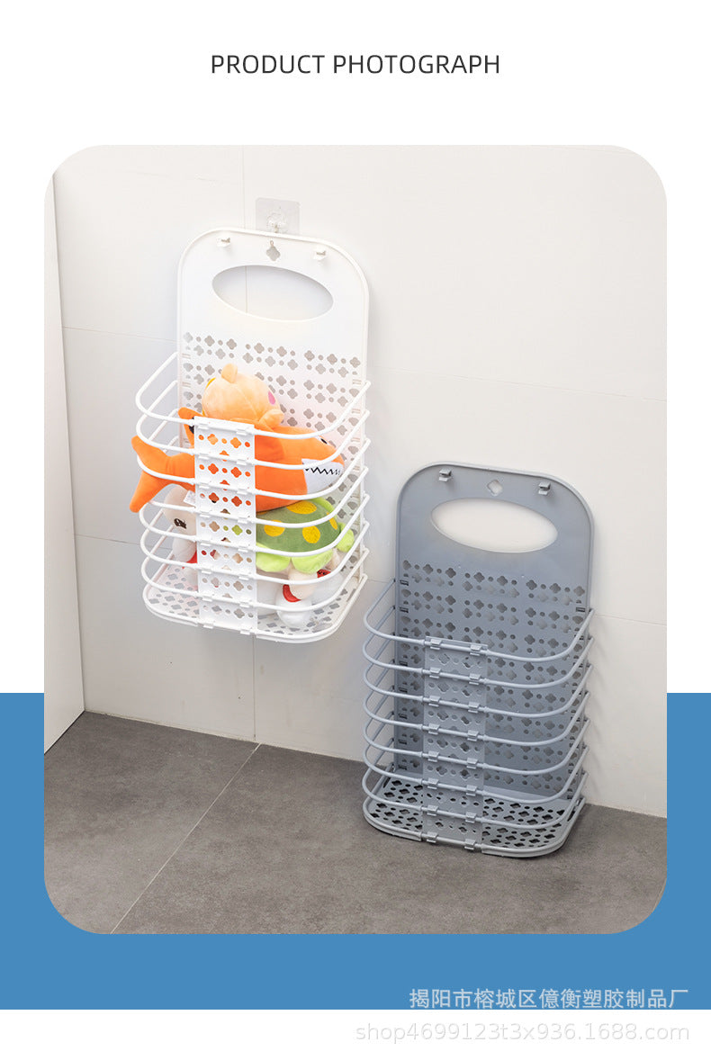 FOLDABLE LAUNDRY BASKET