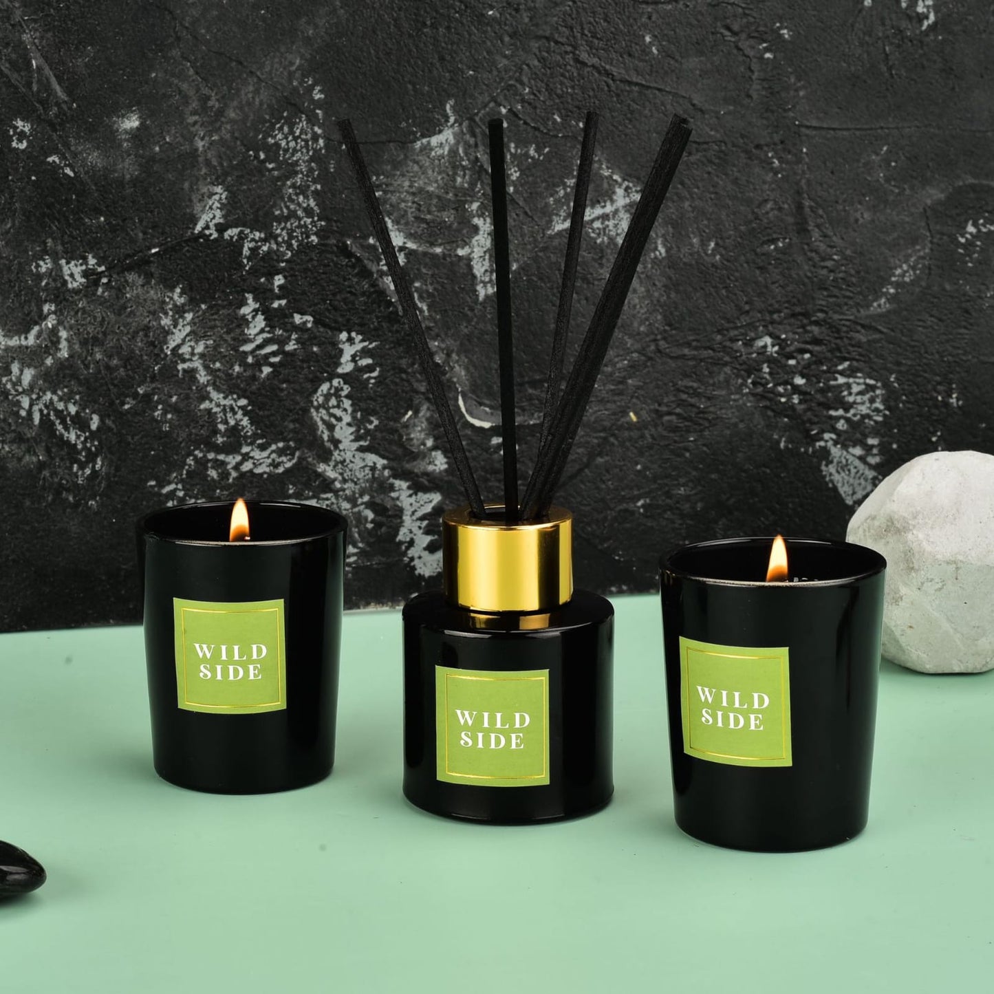 3 Set home scented candles