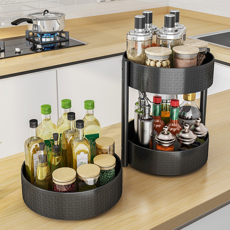 2 Layer 360 Kitchen Organizer